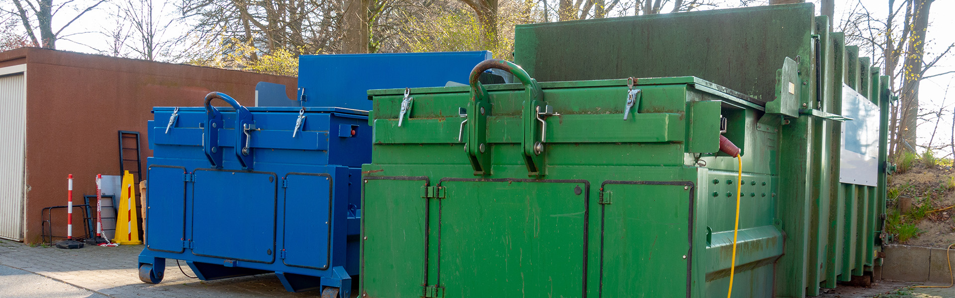 Two Trash Compactors For Wtg Waste Equipment Services